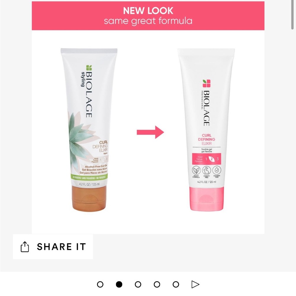 Biolage Styling Curl Defining Elixir